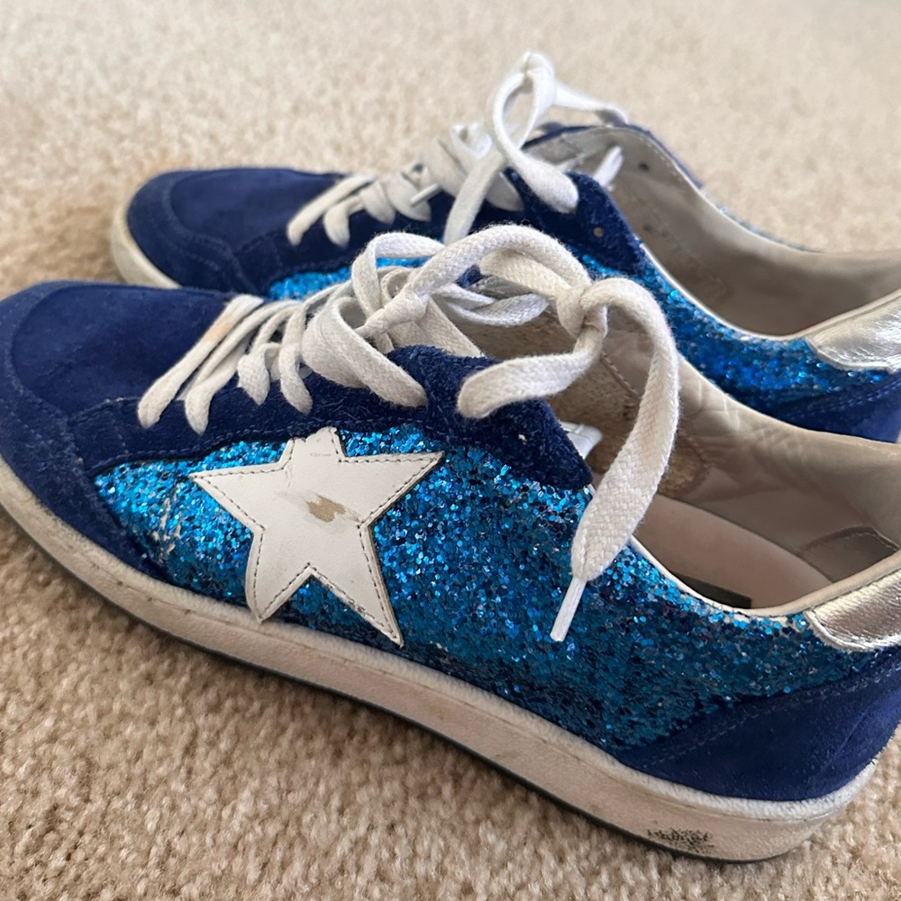 Golden Goose Blue All Stars